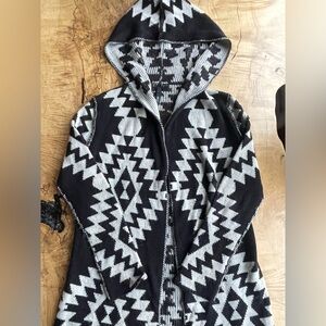 Aztec Style Reversible Sweater